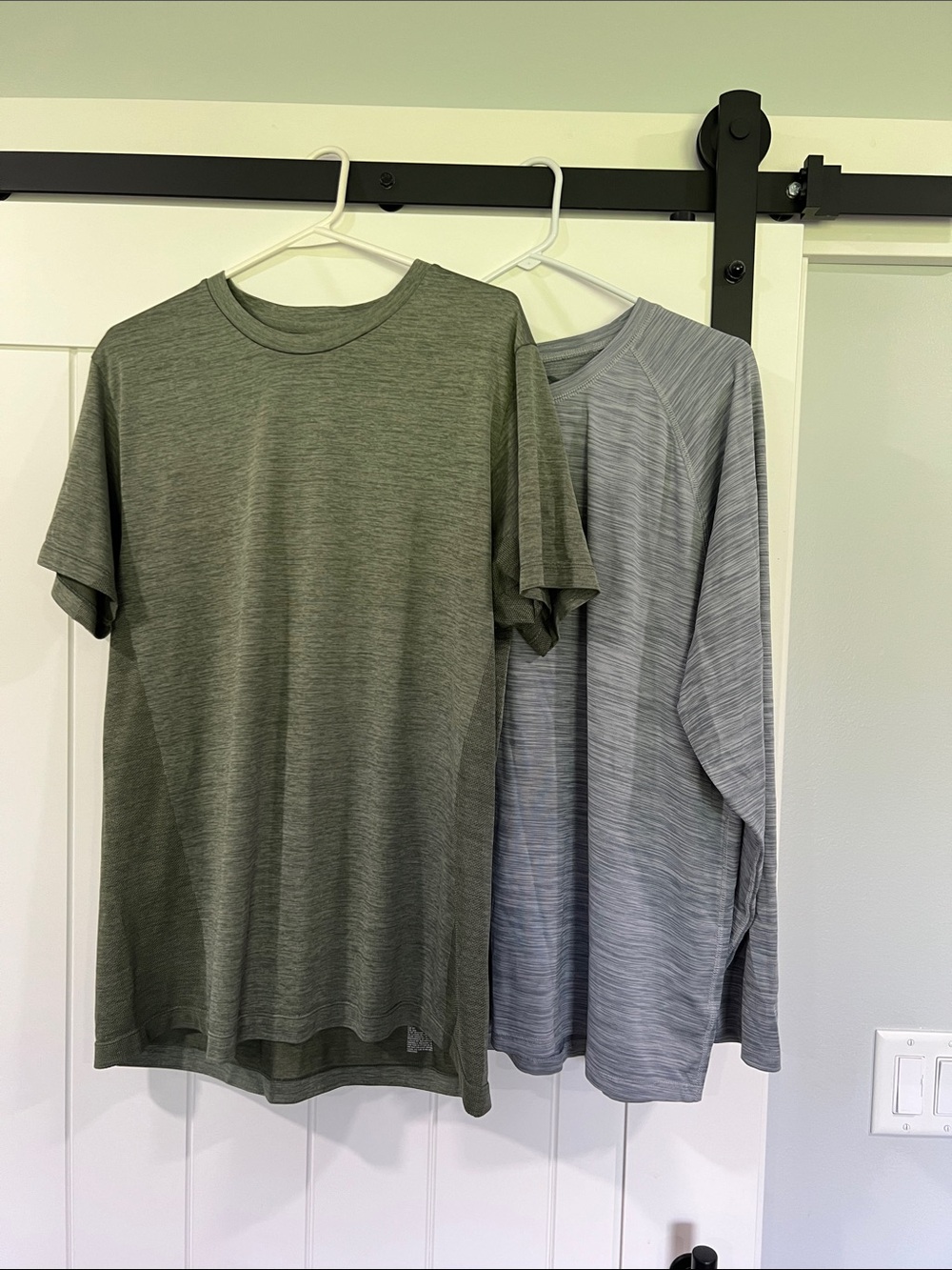 2 Athletic style shirts XL